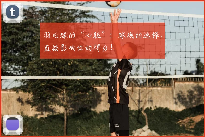 羽毛球的“心脏”：球线的选择，直接影响你的得分！